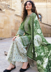 Meerak Stitched 3 Piece Premium Khaddar Suit-Elan