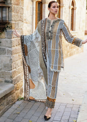 Meerak Stitched 3 Piece Premium Khaddar Suit-Opus