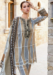 Meerak Stitched 3 Piece Premium Khaddar Suit-Opus