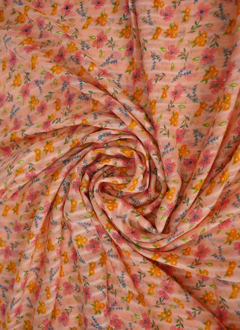 Hijab Ul Hareem Floral Printed Lawn Scarf