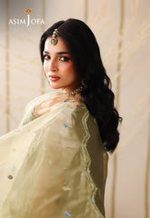 Asim Jofa Unstitched 3 Piece Formals Festive Wear Suit-AJUFC-24