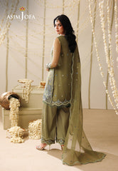Asim Jofa Unstitched 3 Piece Formals Festive Wear Suit-AJUFC-24