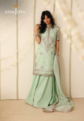 Asim Jofa Unstitched 3 Piece Formals Festive Wear Suit-AJUFC-22