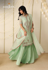 Asim Jofa Unstitched 3 Piece Formals Festive Wear Suit-AJUFC-22