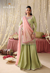 Asim Jofa Unstitched 3 Piece Formals Festive Wear Suit-AJUFC-02
