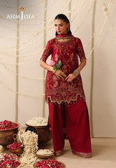 Asim Jofa Unstitched 3 Piece Formals Festive Wear Suit-AJUFC-25