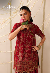 Asim Jofa Unstitched 3 Piece Formals Festive Wear Suit-AJUFC-25