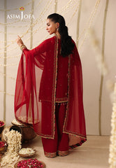 Asim Jofa Unstitched 3 Piece Formals Festive Wear Suit-AJUFC-25