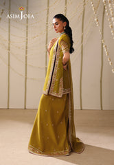 Asim Jofa Unstitched 3 Piece Formals Festive Wear Suit-AJUFC-18