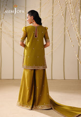 Asim Jofa Unstitched 3 Piece Formals Festive Wear Suit-AJUFC-18