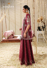 Asim Jofa Unstitched 3 Piece Formals Festive Wear Suit-AJUFC-10