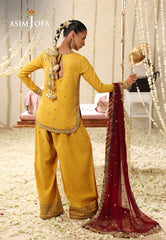 Asim Jofa Unstitched 3 Piece Formals Festive Wear Suit-AJUFC-16