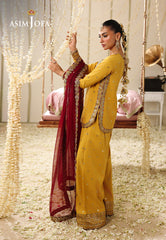 Asim Jofa Unstitched 3 Piece Formals Festive Wear Suit-AJUFC-16