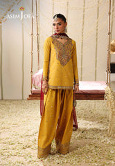 Asim Jofa Unstitched 3 Piece Formals Festive Wear Suit-AJUFC-16
