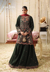 Asim Jofa Unstitched 3 Piece Formals Festive Wear Suit-AJUFC-08