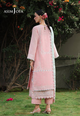 Asim Jofa Unstitched 3 Piece Formals Chikankari Suit-AJULC-06
