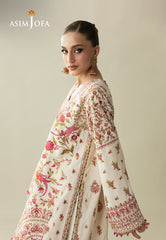 Makhmal By Asim Jofa Unstitched 3 Piece Emb Velvet Collection'2025-AJULM-06