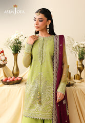 Asim Jofa Unstitched 3 Piece Festive Formals Suit-AJULIH-10