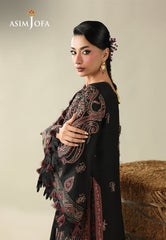 Kashmiri By Asim Jofa Unstitched 3 Piece Luxury Winter Collection'2025-AJULK-01