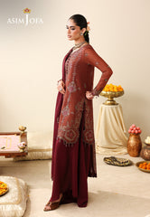 Asim Jofa Unstitched 3 Piece Festive Formals Suit-AJULIH-03