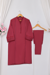 Essentials By O'Pole Stitched 2 Piece Collection-DE2P-003