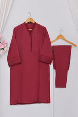 Essentials By O'Pole Stitched 2 Piece Collection-DE2P-003
