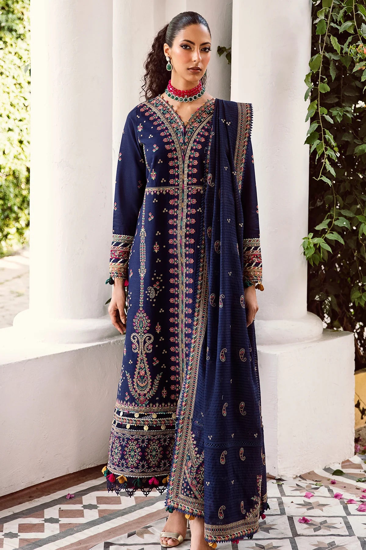 Iris by Jazmin Unstitched 3 Piece Spring Summer Lawn Collection'2023-05-Jazlyn