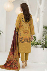Isla By Dor Stitched 3 Piece Emb Lawn Collection'2026-S26-VI-05