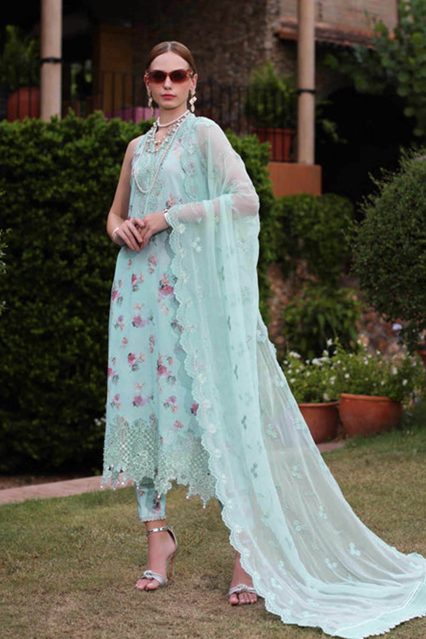 Eid Luxe Printkari By Noor Saadia Asad Unstitched 3 Piece Emb Lawn Collection'2024-D-05