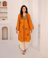 Dastoor By Kross Kulture Stitched 2Pc - Cotton Emb Suit