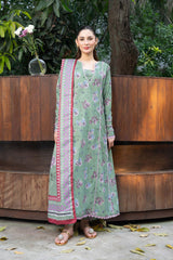 Mah E Noor By Panache Apparel Stitched Collection-Pistachio Bloom