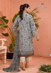 Asim Jofa Gul Rung Pret Collection Ajgr-08 Printed Cotton Silk 2 Pcs