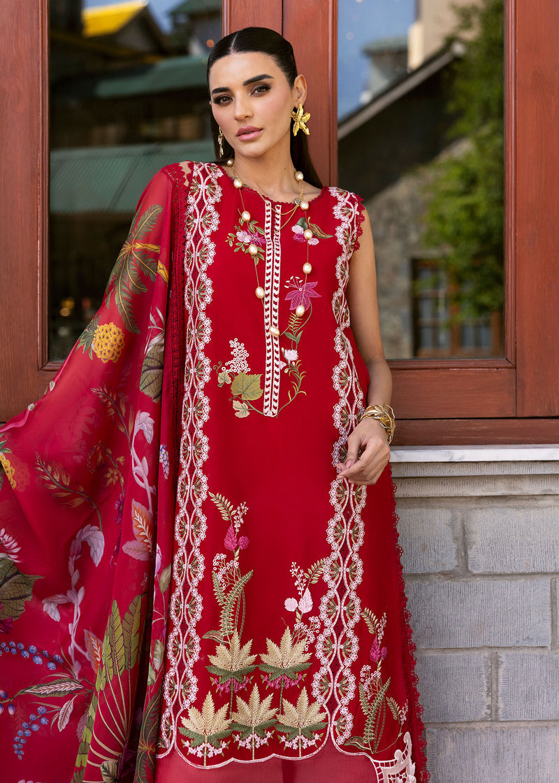 Bloom By Saira Shakira Unstitched 3 Piece Luxury Lawn Collection'2025-06-A-Sauvage