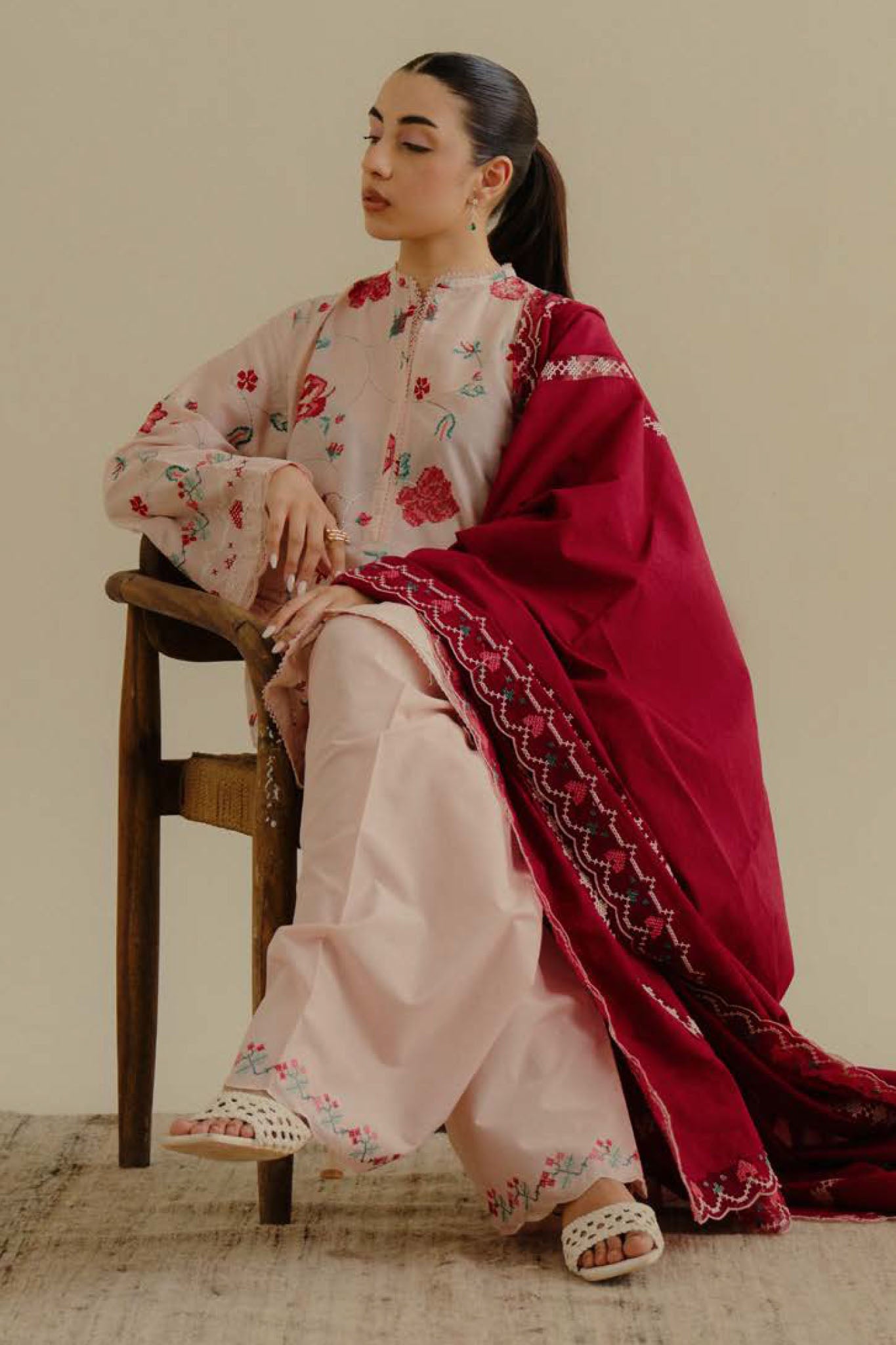 COCO By Zara Shah Jahan Unstitched 3 Piece Lawn Drop 2 Collection'2025-06-A-Zufra