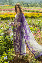 The Secret Garden Hemline By Mushq Unstitched 3 Piece Summer Collection'2025-06-B-Celestial Bloom