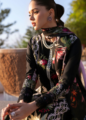 Bloom By Saira Shakira Unstitched 3 Piece Luxury Lawn Collection'2025-06-B-Sauvage