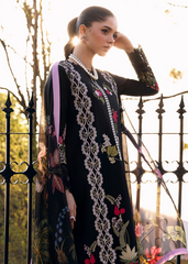 Bloom By Saira Shakira Unstitched 3 Piece Luxury Lawn Collection'2025-06-B-Sauvage