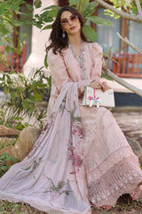 Noor By Saadia Asad Unstitched 3 Piece Eid Luxury Laserkari Collection'2025-06-B