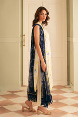 Festive Edit By Sahar Unstitched 3 Piece Emb Lawn Collection-06-Mediterranean Muse