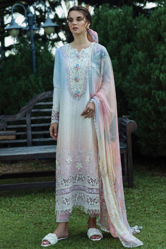 Solace Ombré By Mushq Unstitched 3 Piece Emb Chikankari Collection'2025-06-Purezza