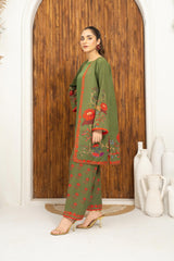 Panache Apparel-Stitched Summer Suit-Cedrina