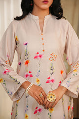 Hazel By Aizal Stitched Co Ords Slub Linen Winter Vol-02 Collection'2025-AHZL-06-Skin