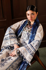 Baroque Unstitched 3 Piece Emb Eid Lawn Suit-EL26-D06