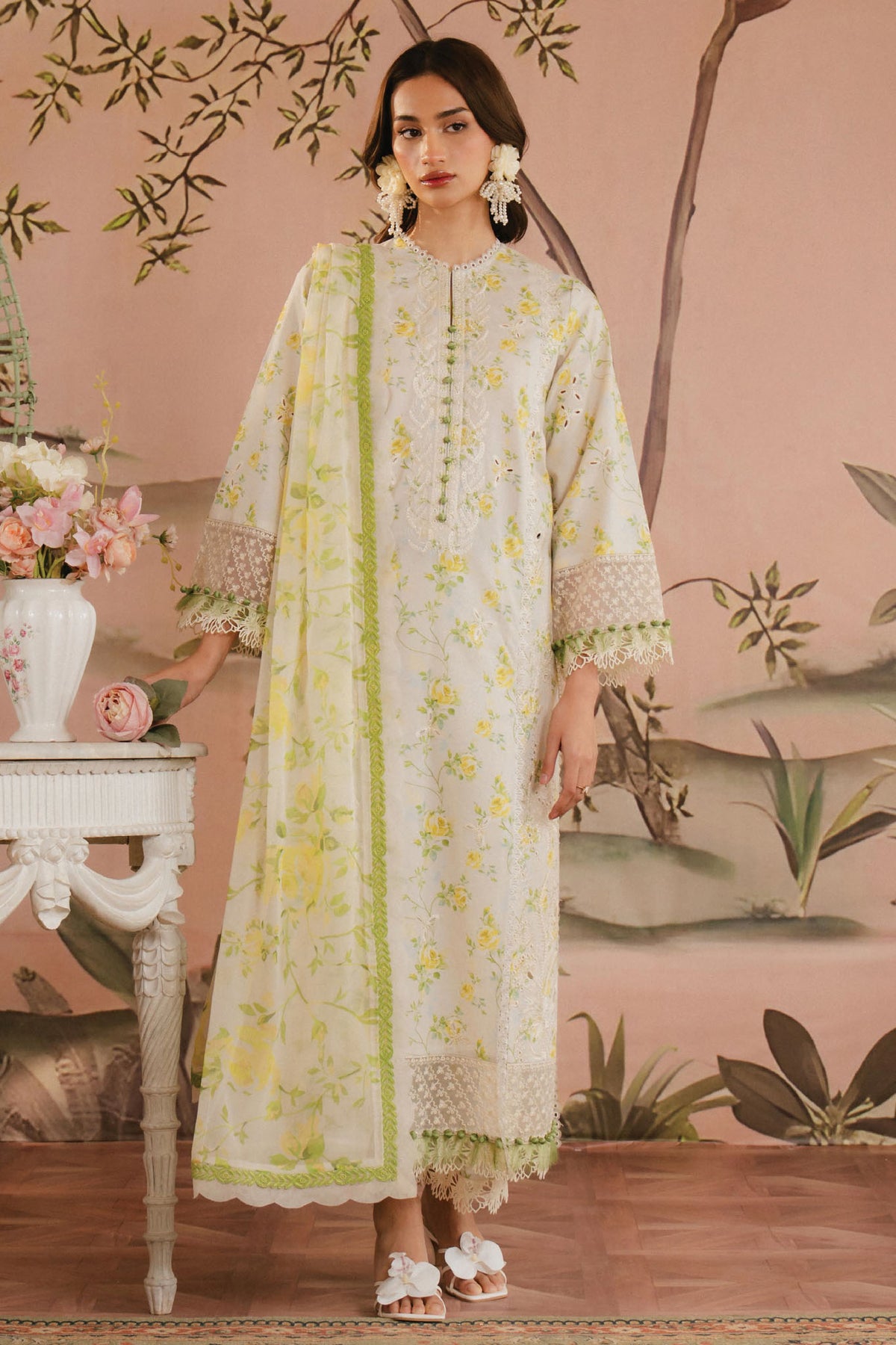 Armelia by Ayzel Unstitched 3 Piece Printed Lawn Collection-AL-V1-06-Cyrilla