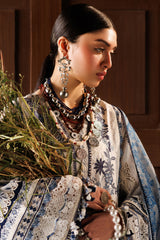 Baroque Unstitched 3 Piece Emb Eid Lawn Suit-EL26-D06