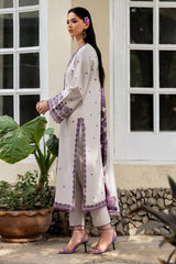 Zarif Unstitched 3 Piece Emb Lawn Summer Suit-ZF-06-Gianna