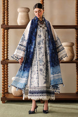 Baroque Unstitched 3 Piece Emb Eid Lawn Suit-EL26-D06