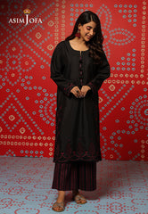 Asim Jofa Tara Sitara Ajtm-05 - 2 Pcs Embroidered Raw Silk 2 Pcs