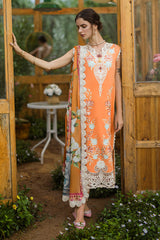 The Secret Garden Hemline By Mushq Unstitched 3 Piece Summer Collection'2025-07-B-Silent Petals