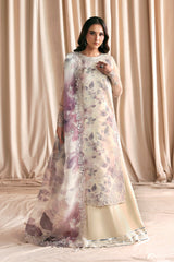 Siraya by Zarif Unstitched 3 Piece Printed Formals Suit-Zr-Sya-07-Gajra